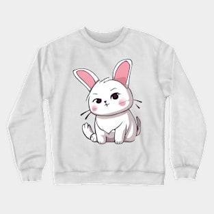 Bunny cat Crewneck Sweatshirt